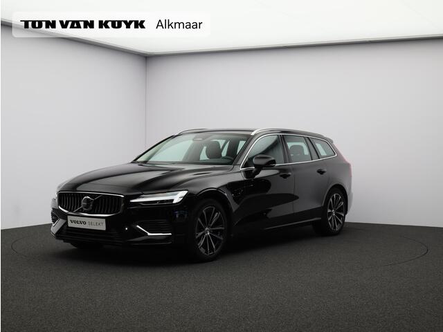 Volvo V60 T6 350PK Plug-in hybrid AWD Essential Edition / Adaptive Cruise / Lederen Bekleding / Stoel+Stuurverwarming / Parkassist Voor+Achter / BLIS / Trekhaak