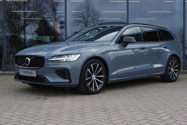 Volvo V60 2.0 T6 Plug-in Hybrid AWD 350 PK Ultimate Dark Long Range, Panoramadak, Trekhaak, H/K Sound, Adap. Cruise Control