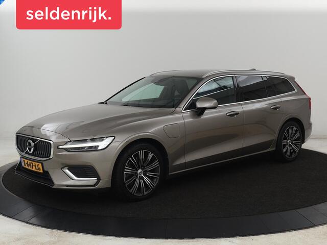 Volvo V60 2.0 T6 Recharge AWD Inscription | Trekhaak | Stoelverwarming | Harman/Kardon | Leder | Camera | Adaptive cruise | Carplay | Keyless | Memory | Navigatie | Full LED | Stuurverwarming | PHEV | Plug in