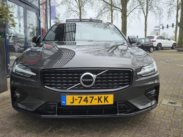 Volvo V60 2.0 B3 R-Design | Leder | Stoel/Stuur verwarming | Wegkl. Trekhaak | LM Velgen | Navigatie | Panoramadak |