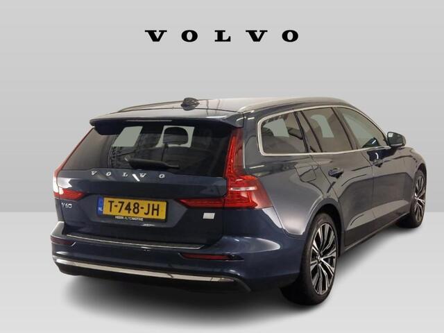 Volvo V60 2.0 T6 Plug-in hybrid AWD Plus Bright | Google auto | Harman/Kardon | Adaptieve cruise | Memory | Stoelventilatie voor | Stoelverwarming V+A | Stuurverwarming | Keyless entry/start |