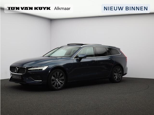 Volvo V60 T6 AWD Recharge Inscription /Trekhaak / Pan. dak / 360 camera / Stoel+stuur+achterbankverwarming / Privacy glass