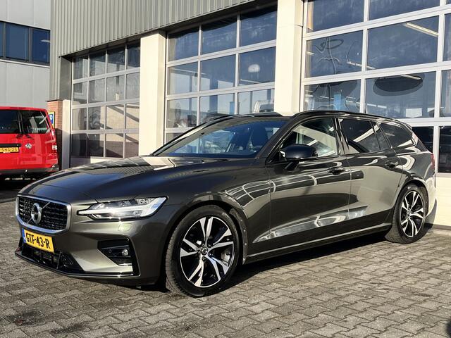 Volvo V60 2.0 T4 R-Design Leder Stoelverwarming Stuurwielbediening Parkeersensoren voor en achter Apple carplay Airco Cruise controle R-line Elektrische achterklep