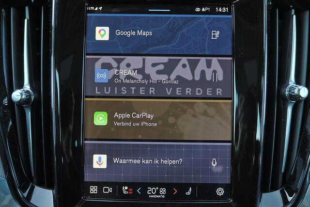 Volvo V60 T6 Recharge AWD Core Bright - IntelliSafe Assist & Surround - 360º Camera - Adaptieve LED koplampen - Verwarmde voorstoelen, stuur & achterbank - Parkeersensoren voor & achter - Elektr. bedienb. voorstoelen met geheugen - 19' LMV