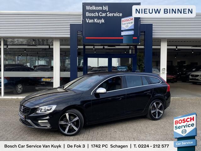 Volvo V60 2.0 T4 Business Sport / NL-Auto / 190 PK / Dealer-Onderhouden / Standkachel / Cruise-Control / Stoelverwarming / Climate-Control / Radio-Bluetooth / Navi / PDC-Achter / 18'' LMV / All-Season / ENZ.