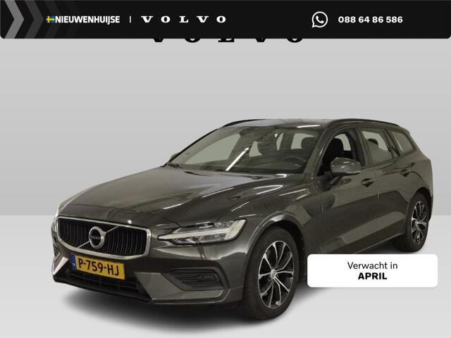 Volvo V60 2.0 B3 Momentum | Stoel/stuur verwarming | Adaptieve cruise | Parkeersensoren V+A | Parkeercamera | Apple carplay/android auto | BLIS | Lederen bekleding | Metallic lak |