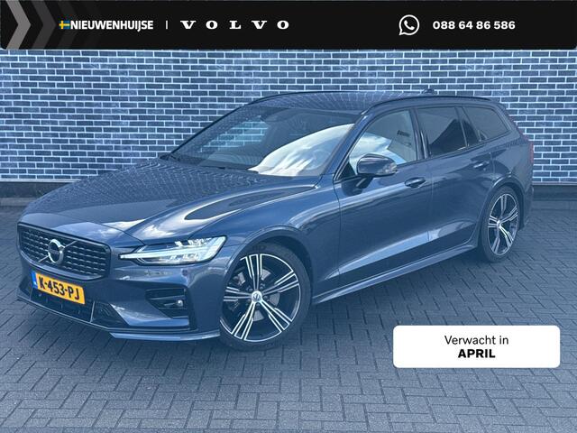 Volvo V60 2.0 B3 R-Design | Trekhaak | Achteruitrijcamera | Stoelverwarming | Exterior Pack | Navigatie | Sportstoelen | Keyless Entry | Elektrische Achterklep | BLIS