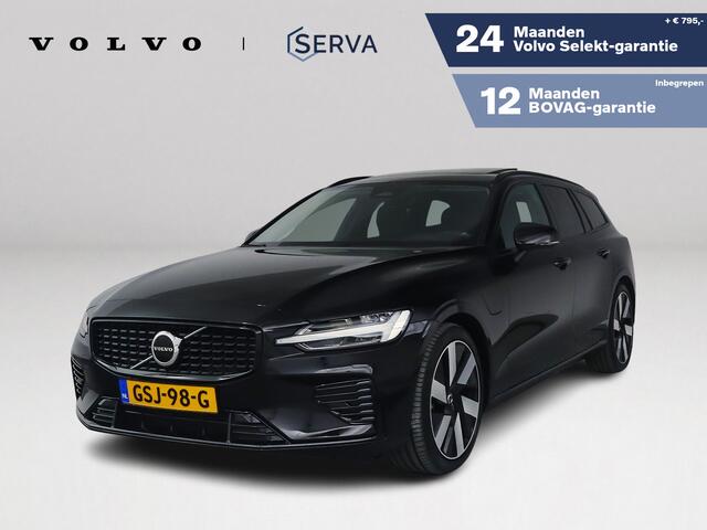 Volvo V60 T8 Plug-in hybrid AWD Ultra Dark | SOH 97% | Panoramadak | Parkeercamera | Head-up Display | Harman Kardon | Stoel- en Stuurverwarming | Trekhaak