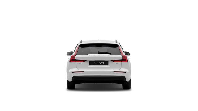 Volvo V60 T6 Plug-in hybrid AWD Essential | Google | Longe Range | Stuurverwarming | Park Assist | Getint Glas | Stoelverwarming Voor + Achter | Zwarte Hemelbekleding | Camera | Lederen Bekleding | Zitverlenging | 19" LM