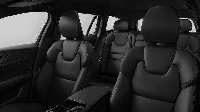 Volvo V60 T6 Plug-in hybrid AWD Essential | Google | Longe Range | Stuurverwarming | Park Assist | Getint Glas | Stoelverwarming Voor + Achter | Zwarte Hemelbekleding | Camera | Lederen Bekleding | Zitverlenging | 19" LM