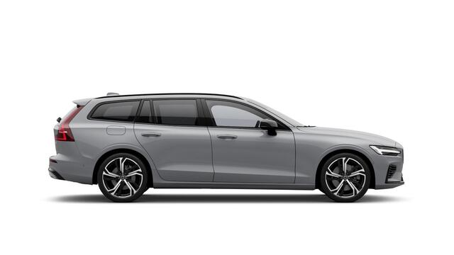 Volvo V60 T6 Plug-in hybrid AWD Ultra Dark | Google | Long Range | Head-Up Display | Getint Glas | DAB | Harman Kardon Audio | Stoelverwarming Voor + Achter | Schuif-/Kanteldak | 360 Camera | Adaptieve Cruise Control | Zwarte Hemelbekleding | 19" LM