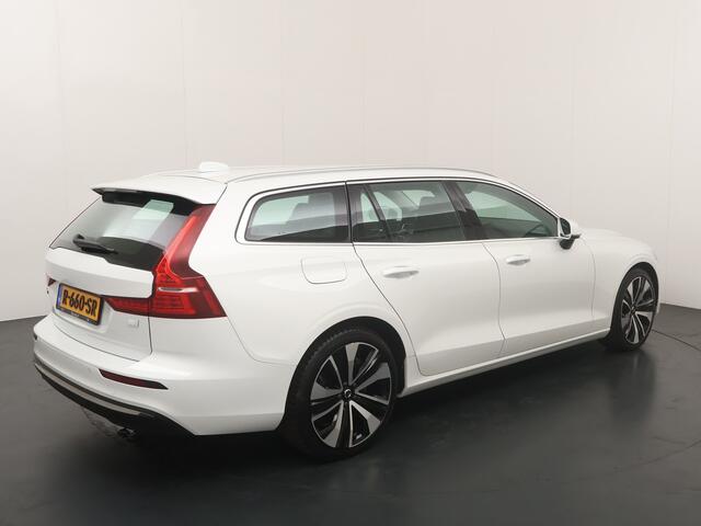 Volvo V60 2.0 T6 Plug-in hybrid AWD 350 pk Essential Bright | Leder | Camera | Google Navi | Adapt. cruise | 2.000KG trekgew. |