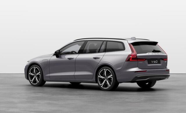 Volvo V60 T6 350PK Automaat Plug-in hybrid AWD Plus Dark / Harman Kardon / 19"velgen / 360 Camera / Elektrisch bedienbare voorstoelen met geheugen / Pilot assist / Adaptive cruise control /