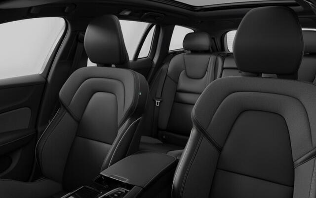 Volvo V60 T6 350PK Automaat Plug-in hybrid AWD Plus Dark / Harman Kardon / 19"velgen / 360 Camera / Elektrisch bedienbare voorstoelen met geheugen / Pilot assist / Adaptive cruise control /