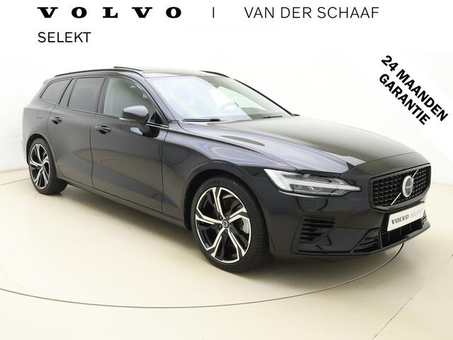 Volvo V60 T8 455pk AWD Ultra Dark / HUD / Sportleder / Gelaagde ruiten / Schuif/- kanteldak / ACC / Memory / H&K audio /