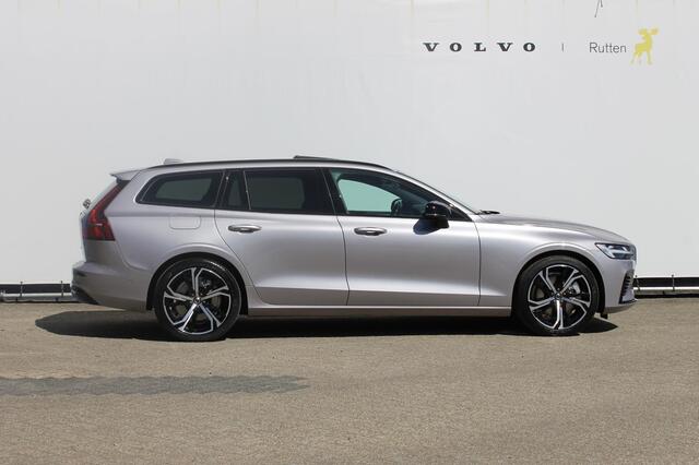 Volvo V60 T6 350PK Automaat Plug-in hybrid AWD Ultra Dark Adaptieve Cruise Control / Head-up display / Panoramisch schuif-kanteldak / Harman Kardon Audio / Blis / Google infotainment