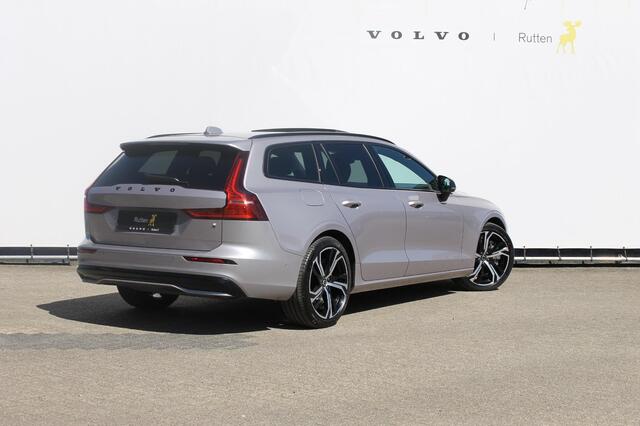 Volvo V60 T6 350PK Automaat Plug-in hybrid AWD Ultra Dark Adaptieve Cruise Control / Head-up display / Panoramisch schuif-kanteldak / Harman Kardon Audio / Blis / Google infotainment