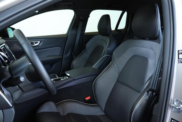 Volvo V60 2.0 T6 Plug-in hybrid AWD Plus Dark | Elektrische wegklapbare trekhaak | Adaptive Cruise Control | 360° Parkeercamera | Stoelverwarming | Stuurwielverwarming | Harman Kardon Premium Audio | Google infotainment | Longe Range