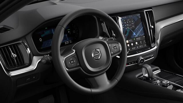 Volvo V60 2.0 T6 Plug-in hybrid AWD Essential | Adaptieve Cruise Control | Leder | Zwarte Hemel | 19 Inch | Stoel + Stuurverwarming | Extra Getint Glas | Park Assist V+A