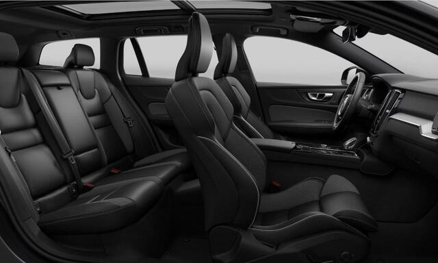 Volvo V60 T8 455PK PHEV AWD Ultra Performance Edition / Polestar optimisation / Glossy Black logo's / Panoramadak / Head-up display / Harman Kardon / 360 Camera / Elektrisch bedienbare voorstoelen met geheugen/ Apple Carplay/ Pilot assit/ Adaptive cruise control/