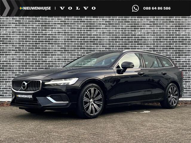Volvo V60 2.0 T6 Recharge AWD Inscription | Parkeersensoren Voor en Achter | Parkeercamera | Harman Kardon Audio | Lighting Pack | Stoel-/Stuurverwarming Voor | Trekhaak | Schuif-/Kanteldak |