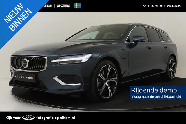 Volvo V60 T8 PLUG-IN HYBRID AWD ULTRA BRIGHT *FULL OPTIONS!* -PANO.DAK|BOWERS&WILKINS|GEVENT.LEDER+MASSAGE|360°CAM|HEAD-UP DISP.|19"