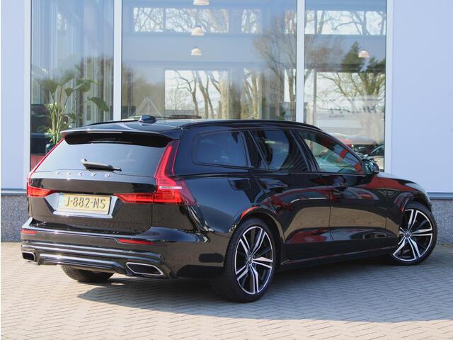 Volvo V60 2.0 B3 R-Design Automaat Origineel Nederlands, Elektrisch Verstelbare Stoelen, Lederen Bekleding, Elektrische Achterklep, Cruise & Climate Control