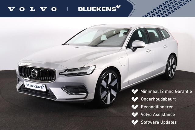 Volvo V60 T6 Recharge AWD Plus Bright - Panorama/schuifdak - Bowers & Wilkins audio - Parkeercamera achter - Verwarmde voorstoelen, stuur & achterbank - Parkeersensoren voor & achter - Elektr. bedienb. voorstoelen met geheugen - Cruise control - 19' LMV