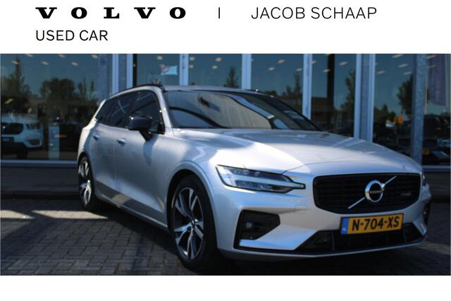 Volvo V60 B4 197 PK Automaat R-Design | Schuif/Kantel Dak | Leder Sportstoelen | H & K | Trekhaak | Stoel/stuur verw. | BLIS |