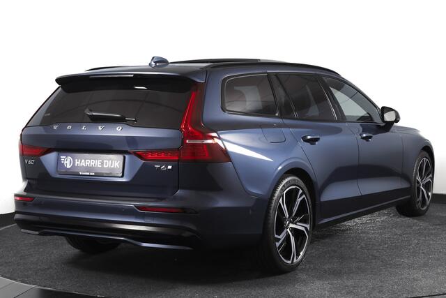 Volvo V60 2.0 T6 Plug-in hybrid AWD Ultra Dark | S/K-Panodak | Dig. Cockpit | Adapt. Cruise | Stoel-+Stuurverw. | PDC | 360 Camera | NAV + App. Connect | ECC | Elek. Klep | LM 19" | 8823