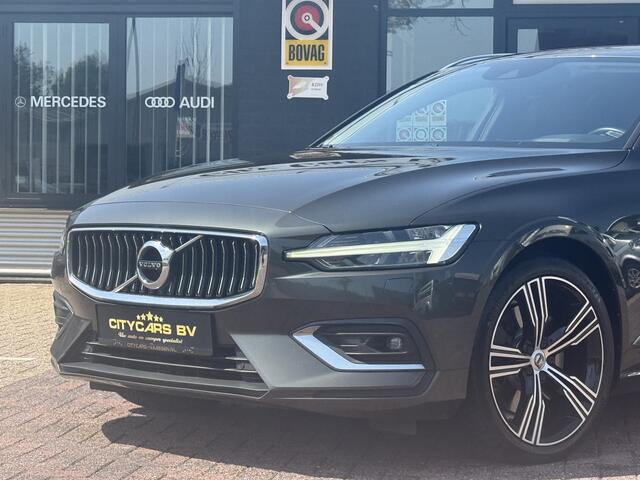 Volvo V60 2.0 T6 AWD Inscription automaat 310 pk navi climate ctr camera cruise leder ctr elktr trekhaak harman kardon lmv 18 inch digitaal instrumentenpaneel 1e eigenaar dealer onderhouden