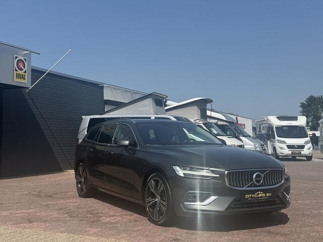 Volvo V60 2.0 T6 AWD Inscription automaat 310 pk navi climate ctr camera cruise leder ctr elktr trekhaak harman kardon lmv 18 inch digitaal instrumentenpaneel 1e eigenaar dealer onderhouden