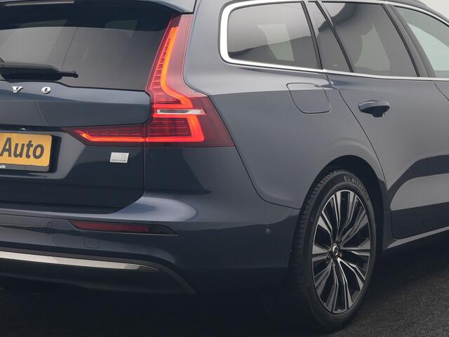 Volvo V60 T6 AWD Plus Bright LONG RANGE PHEV 350pk Dealer O.H. | Trekhaak Af Fabriek | Panodak | Adaptive Cruise | 360 Camera | Comfortstoelen Memory & Verwarmd | Stuur Verwarmd | Keyless | Blis | Apple Carplay | Google Assistent | DAB | Plug In Hybrid |