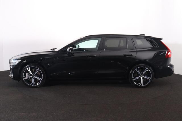Volvo V60 T6 Recharge AWD Plus Dark - Panorama/schuifdak - IntelliSafe Assist & Surround - 360º Camera - Harman/Kardon audio - Verwarmde voorstoelen, stuur & achterbank - Parkeersensoren voor & achter - Elektr. bedienb. voorstoelen met geheugen - Head up display - 