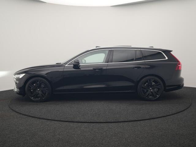 Volvo V60 T6 AWD Plus Bright LONG RANGE PHEV 350pk Dealer O.H. | Trekhaak Af Fabriek | Panodak | Adaptive Cruise | 360 Camera | Lederen Sportstoelen Ventilatie & Memory | Keyless | Blis | Apple Carplay | Stoelen & Stuur Verwarmd | Google Assistent | DAB | Plug In