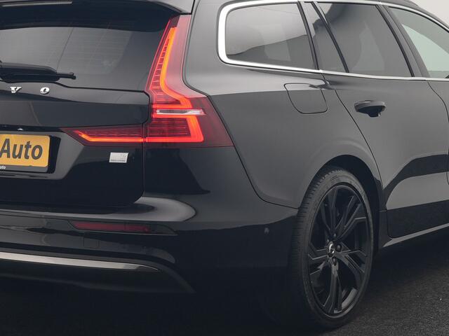 Volvo V60 T6 AWD Plus Bright LONG RANGE PHEV 350pk Dealer O.H. | Trekhaak Af Fabriek | Panodak | Adaptive Cruise | 360 Camera | Lederen Sportstoelen Ventilatie & Memory | Keyless | Blis | Apple Carplay | Stoelen & Stuur Verwarmd | Google Assistent | DAB | Plug In