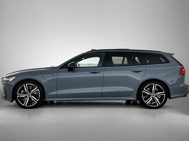 Volvo V60 2.0 T8 405PK Polestar Engineered Hybride AWD R-Design / Trekhaak / Panoramadak / Leder-Massage+Koel-Warm / 360Cam / Adap. Cruise / Apk 10-2027