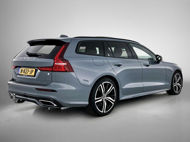 Volvo V60 2.0 T8 405PK Polestar Engineered Hybride AWD R-Design / Trekhaak / Panoramadak / Leder-Massage+Koel-Warm / 360Cam / Adap. Cruise / Apk 10-2027
