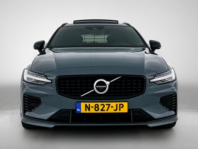 Volvo V60 2.0 T8 405PK Polestar Engineered Hybride AWD R-Design / Trekhaak / Panoramadak / Leder-Massage+Koel-Warm / 360Cam / Adap. Cruise / Apk 10-2027