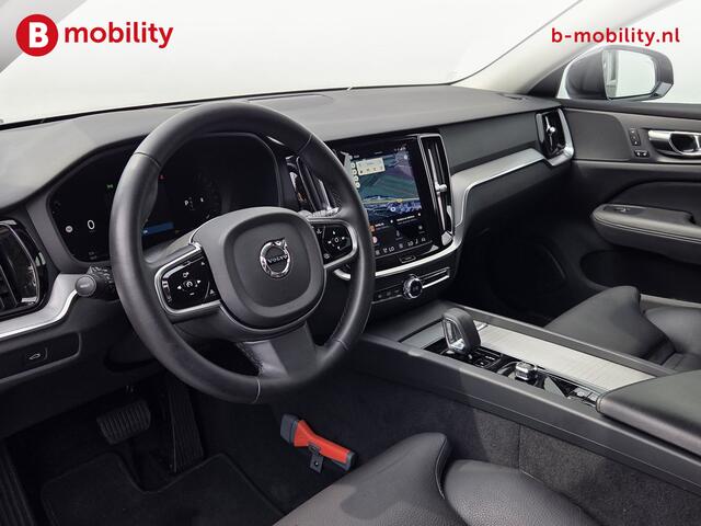 Volvo V60 2.0 B4 Plus Dark 197Pk! Automaat * Vapour Grey | Trekhaak 1.800KG | Adaptive Cruise Control Memory stoelen | Achteruitrijcamera | Apple CarPlay | Stoel/Stuur verwarming