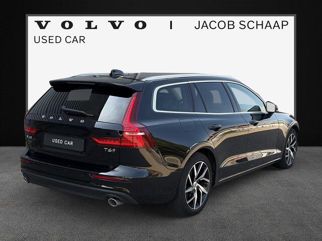 Volvo V60 2.0 T6 Twin Engine AWD Momentum Pro / Blond Leder interieur / 18" Velgen / Stuur & Stoelverwarming /