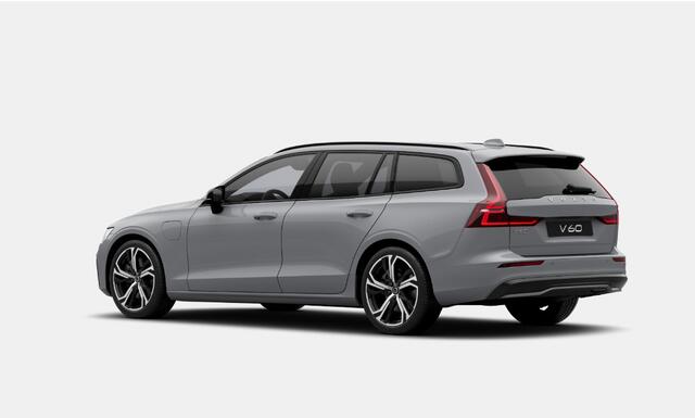 Volvo V60 T6 333PK Automaat Plug-in hybrid AWD Plus Dark Adaptive Cruise Control/ Apple Carplay/ Android Auto/ Achteruitrijcamera/ Parkeersensoren voor en achter/ Stoelverwarming/ Stuurverwarming/ Elektrisch bedienbare stoelen met geheugen