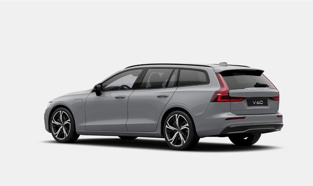 Volvo V60 T6 333PK Automaat Plug-in hybrid AWD Plus Dark Adaptive Cruise Control/ Apple Carplay/ Android Auto/ Achteruitrijcamera/ Parkeersensoren voor en achter/ Stoelverwarming/ Stuurverwarming/ Elektrisch bedienbare stoelen met geheugen