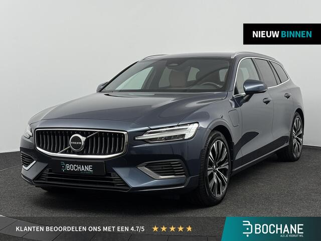 Volvo V60 2.0 T6 Plug-in hybrid AWD Plus Bright | Trekhaak | Leder | Camera |