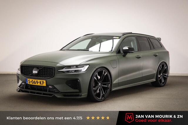 Volvo V60 2.0 T8 Plug-in hybrid AWD Ultimate Dark | HEICO | BOWERS & WILKINS | SOH 95% | FULL BLACK PACK | 360 CAMERA | 21"