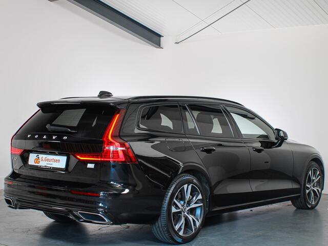 Volvo V60 2.0 T6 Recharge AWD R-Design Trekhaak, Leder, Stoel/Stuurverwarming, Camera, Dealer onderhouden!