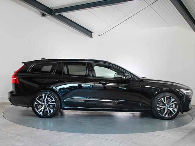 Volvo V60 2.0 T6 Recharge AWD R-Design Trekhaak, Leder, Stoel/Stuurverwarming, Camera, Dealer onderhouden!