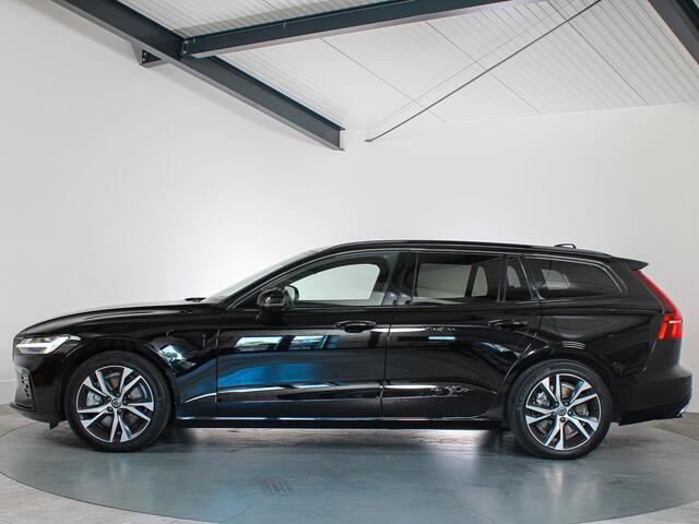Volvo V60 2.0 T6 Recharge AWD R-Design Trekhaak, Leder, Stoel/Stuurverwarming, Camera, Dealer onderhouden!