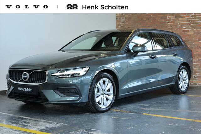 Volvo V60 B4 Essential Edition | Lederen bekleding | Parkeercamera | Parkeersensoren voor + achter | Google infotainment | Climate Control | Cruise Control | Zwarte hemelbekleding |