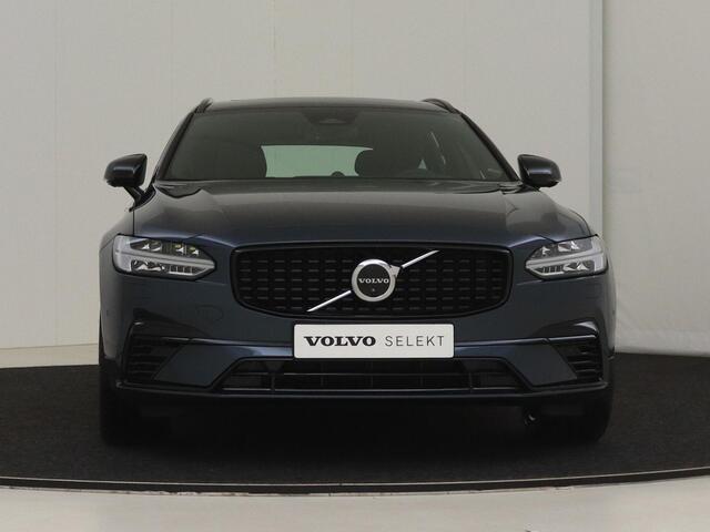 Volvo V90 2.0 T6 Recharge AWD Ultimate Dark kinderzitjes bowers & wilkins 360 camera schuifdak trekhaak